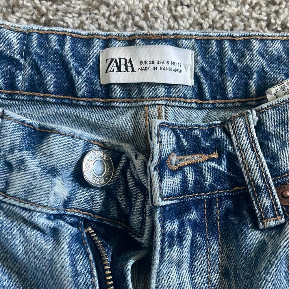Zara mom fit jeans
